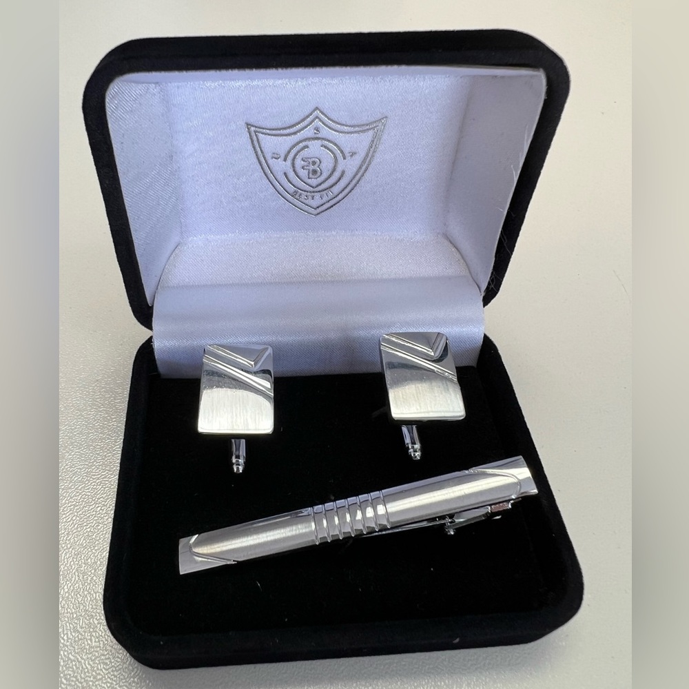 Men’s Cuff Link and Tie back Sets